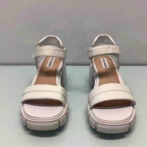 Steve Madden Louella Sandal White Sz 9